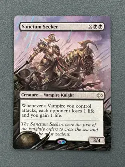 Sanctum Seeker MTG The Lost Caverns of Ixalan Commander Hand Painted Altered Art - Image 1