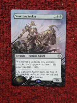 Sanctum Seeker MTG The Lost Caverns of Ixalan Commander Hand Painted Altered Art - Image 2