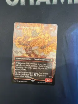 DDcards 🇨🇦 Mtg Magic Gathering Lorwyn Eclipse Borderless Ashling Rekindled - Image 1