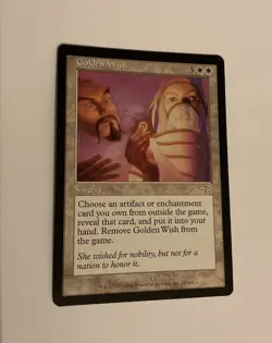 Golden Wish [Judgment] Magic MTG Regular Rare - Image 1
