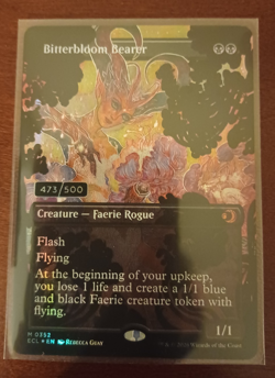 Bitterbloom Bearer 352 Serialized Foil #473/500 Lorwyn Eclipsed - Image 1
