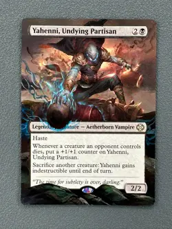 Yahenni Undying Partisan MTG The Lost Caverns of Ixalan Hand Painted Altered Art - Image 1