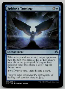 Sphinx's Tutelage U Magic Origins 76 NM - Image 1