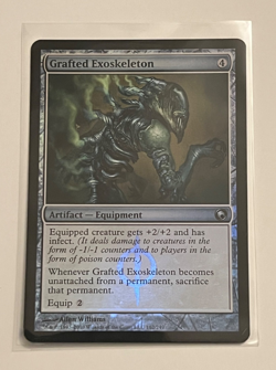 MTG Grafted Exoskeleton - Scars of Mirrodin - #162 - Image 1