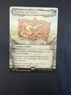 DDcards 🇨🇦 Mtg Magic Gathering Lorwyn Eclipse Borderless Chronicle Of Victory - Image 1