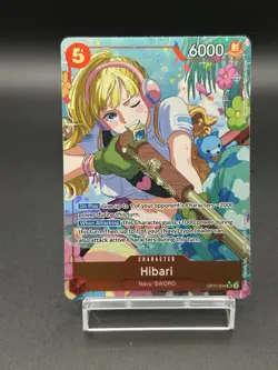 Hibari (Alternate Art) - OP11-010 - A Fist of Divine Speed SR One Piece - Image 1