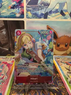 One Piece TCG - Hibari (Alternate Art) - A Fist of Divine Speed (OP11-010) NM - Image 1