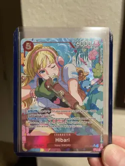One Piece Hibari (Alternate Art) OP11-010 A Fist of Divine Speed Foil - Image 1