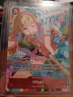One Piece Hibari (Alternate Art) OP11-010 A Fist of Divine Speed Foil English NM - Image 1