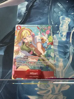 One Piece Hibari (Alternate Art) OP11-010 A Fist of Divine Speed Foil English - Image 1