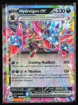 Hydreigon ex #119/191 SV08: Surging Sparks - Pokemon TCG - NM - Image 1