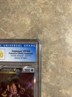 2022 POKEMON REGIGIGAS VSTAR CGC PRISTINE 10 233/172 JAPANESE UNIVERSE - Image 3