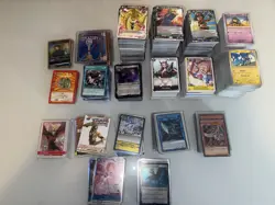TCG Bulk Lot Includes Yugioh, Pokemon, One Piece, Dragonball Super, Disney Weiss - Image 1