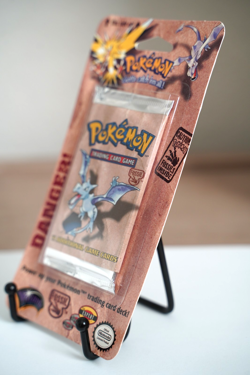 Pokemon Fossil Booster Blister Pack Aerodactyl Artwork 1999 WOTC Sealed - Image 3
