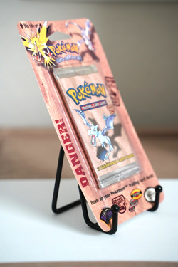 Pokemon Fossil Booster Blister Pack Aerodactyl Artwork 1999 WOTC Sealed - Image 4