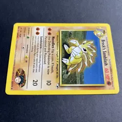 Brock's Sandslash 23/132 Gym Heroes Unlimited WotC 2000 Pokemon MP - Image 3