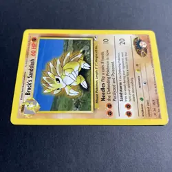 Brock's Sandslash 23/132 Gym Heroes Unlimited WotC 2000 Pokemon MP - Image 4
