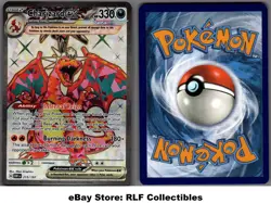 2023 Pokemon, Obsidian Flames, #215/197 Charizard ex, Holo Ultra Rare - Image 1