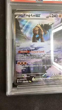PSA 9 Ting-Lu ex - 263/193 - Paldea Evolved - Pokemon - SIR - Potential Regrade - Image 3