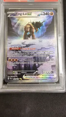 PSA 9 Ting-Lu ex - 263/193 - Paldea Evolved - Pokemon - SIR - Potential Regrade - Image 5
