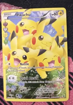 Pokemon TCG Pikachu Full Art Generations: Radiant Collection RC29/RC32 - Image 1