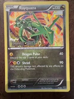 Rayquaza 11/20 Holo Rare - POP Series 9 - Lightly Played - Pokemon TCG - Image 1