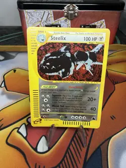 Pokemon Forretress SWIRL + Steelix Holo Skyridge H8 + H29 NM 2003 WOTC - Image 1