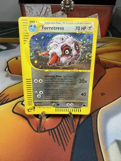 Pokemon Forretress SWIRL + Steelix Holo Skyridge H8 + H29 NM 2003 WOTC - Image 3