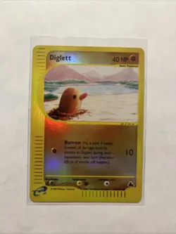 Pokemon TCG Diglett Skyridge 50/144 2003 Reverse Holo NM - Image 1