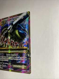 Pokemon TCG Mega M Blastoise EX Evolutions Full Art Ultra Rare Holo - Image 4