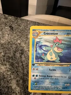 Pokemon TCG Croconaw Neo Genesis Unlimited 1st Edition 32/111 - Image 2