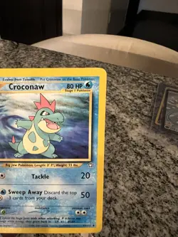 Pokemon TCG Croconaw Neo Genesis Unlimited 1st Edition 32/111 - Image 3