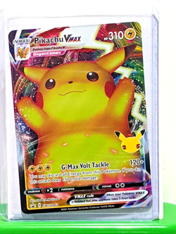Pikachu VMAX SWSH062 SWSH: Sword & Shield *Black Star Promo* Cards Holo NM TCG - Image 1