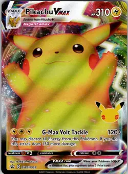 Pikachu VMAX - SWSH: Sword & Shield Promo Cards SWSH062 Holo NM - Image 1