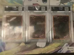 Yugioh Blue Eyes White Dragon CT14-EN002 & MGED-EN001 Blue Eyes Alter Wht PSA 9 - Image 2