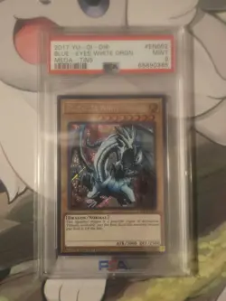 Yugioh Blue Eyes White Dragon CT14-EN002 & MGED-EN001 Blue Eyes Alter Wht PSA 9 - Image 4