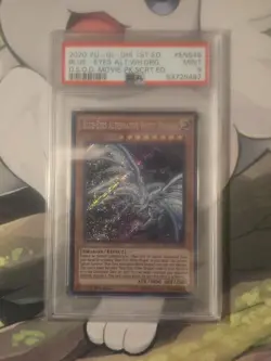 Yugioh Blue Eyes White Dragon CT14-EN002 & MGED-EN001 Blue Eyes Alter Wht PSA 9 - Image 5