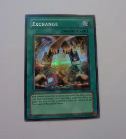 Exchange EDS-001 (Secret Rare, Unlimited Edition, Lightly Played / LP) Yugioh - Image 1