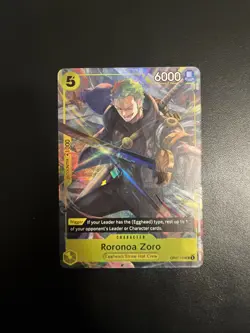 RORONOA ZORO OP07-113 SR One Piece Illustration Box Promo - Image 1