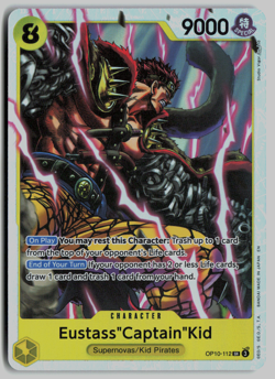 (x3) Eustass"Captain"Kid SR OP10-112 One Piece TCG The Best Vol 2 PRB02 - Image 1