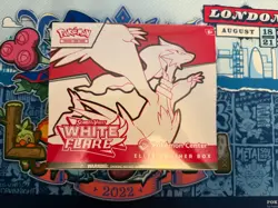 Pokemon Center Exclusive White Flare ETB Elite Trainer Box TCG New Sealed - Image 1
