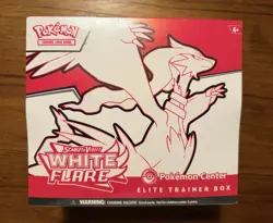Pokemon TCG White Flare Pokemon Center Elite Trainer Box (ETB) Sealed - Image 1