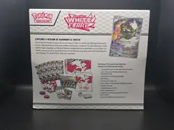 Pokemon TCG White Flare Pokemon Center Elite Trainer Box (ETB) Sealed - Image 4
