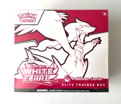 Exclusive Pokemon Center White Flare ETB Elite Trainer Box NEW / Sealed TCG - Image 1