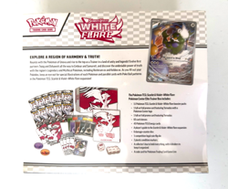 Exclusive Pokemon Center White Flare ETB Elite Trainer Box NEW / Sealed TCG - Image 2