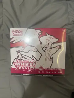 Pokemon Center Exclusive White Flare ETB Elite Trainer Box TCG New Sealed - Image 1