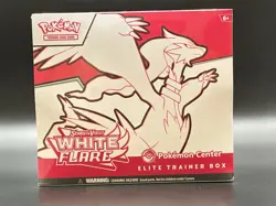 Pokemon TCG White Flare Pokemon Center Exclusive Elite Trainer Box ETB - SEALED - Image 1