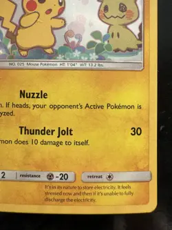 Pokemon Pikachu 2019 SM162 Holo Sun & Moon Black Star Promo (NM) - Image 5