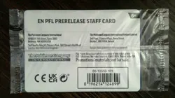 Pokemon TCG Phantasmal Flames Prerelease STAFF Promo Set (Set of 4) *SEALED* - Image 2