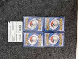 Pokemon TCG Phantasmal Flames Staff Stamped Prerelease Promo Sealed Set Of 4 - Image 3
